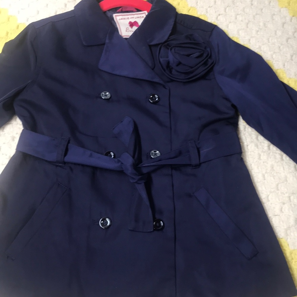 Janie & Jack Lined Dress Coat Size 5-6